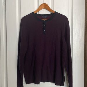Zachary Prell Marled sweater Henley